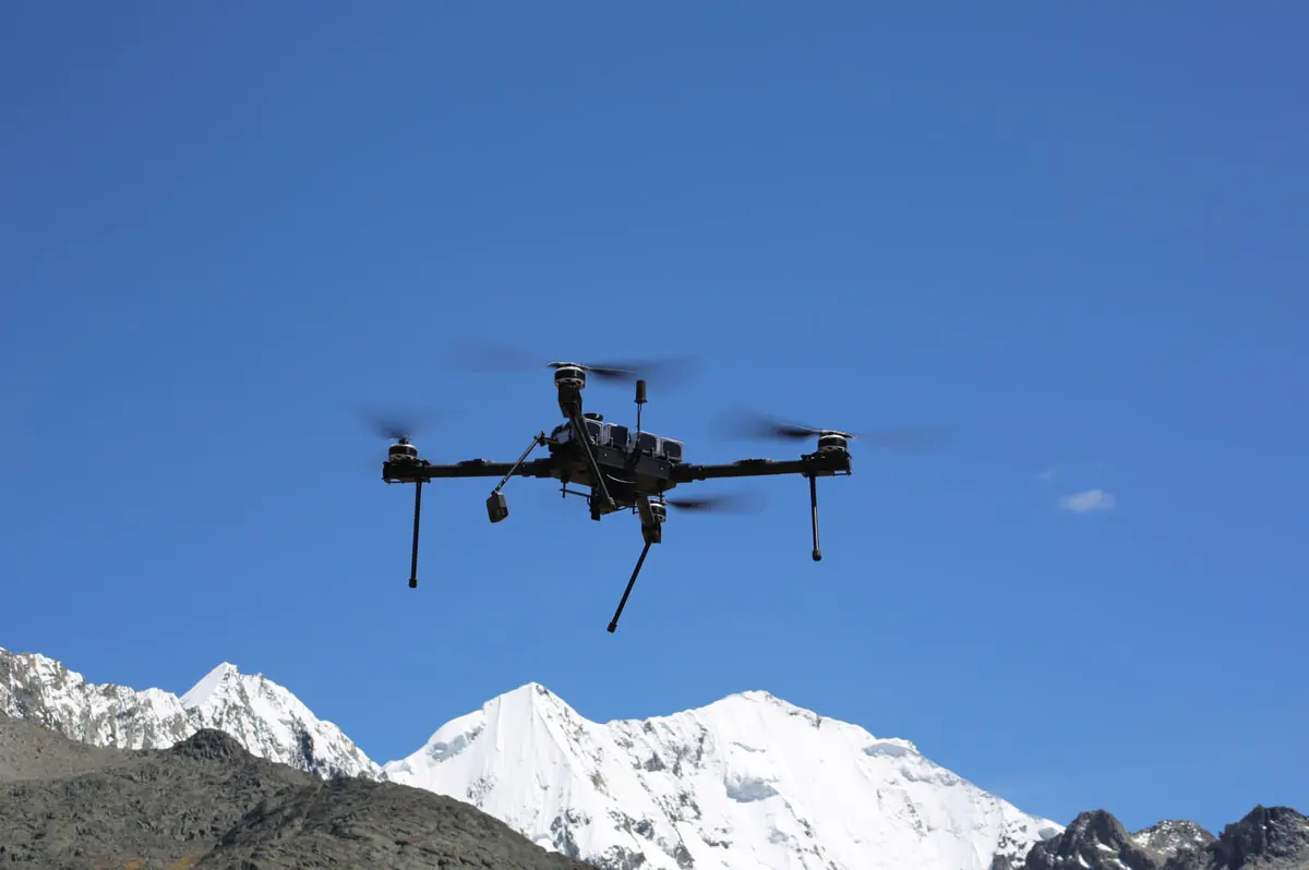 High-performance drones and sensors.